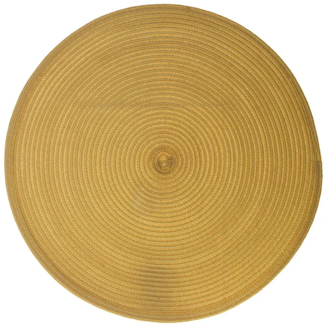 secret d'gourmet Manteles, Servilletas Y Manteles Individuales>Mantel individual TEXALINE redondo moztaza 38cm