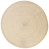 Manteles, Servilletas Y Manteles Individuales>Mantel individual TEXALINES redondo beige 38cm