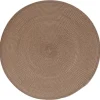 secret d'gourmet Manteles, Servilletas Y Manteles Individuales>Mantel individual TEXALINE redondo gris pardo 38cm