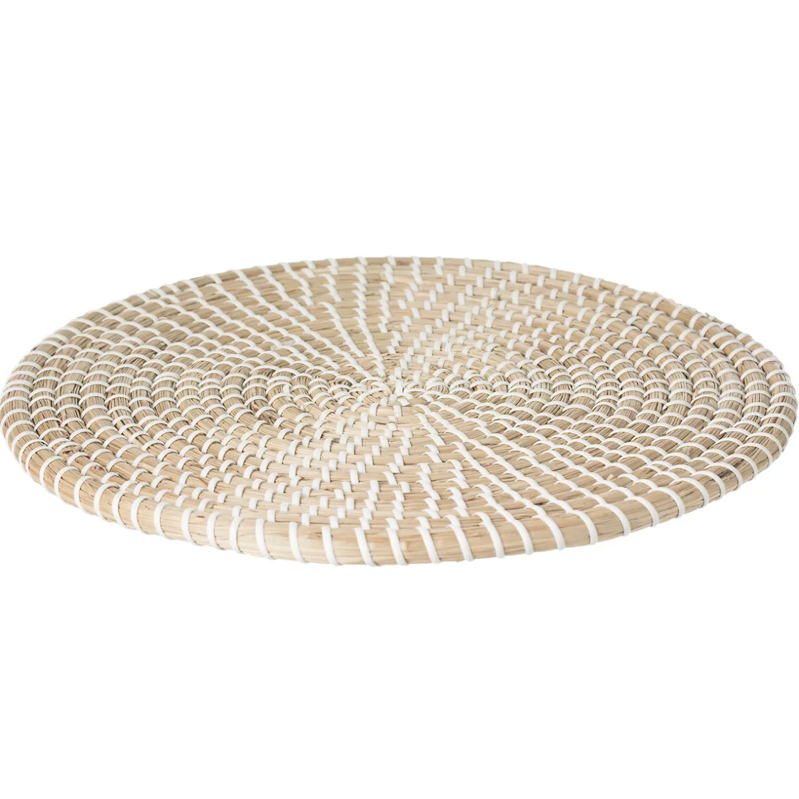 secret d'gourmet Manteles, Servilletas Y Manteles Individuales>Mantel individual VANNERIE blanco 35cm