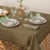 atmosphera Manteles, Servilletas Y Manteles Individuales>Mantel Maha Caqui De Algodón 150x250Cm