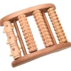 Accesorios De Baño>Masajeador De Pies De Madera Con 4 Rodillos