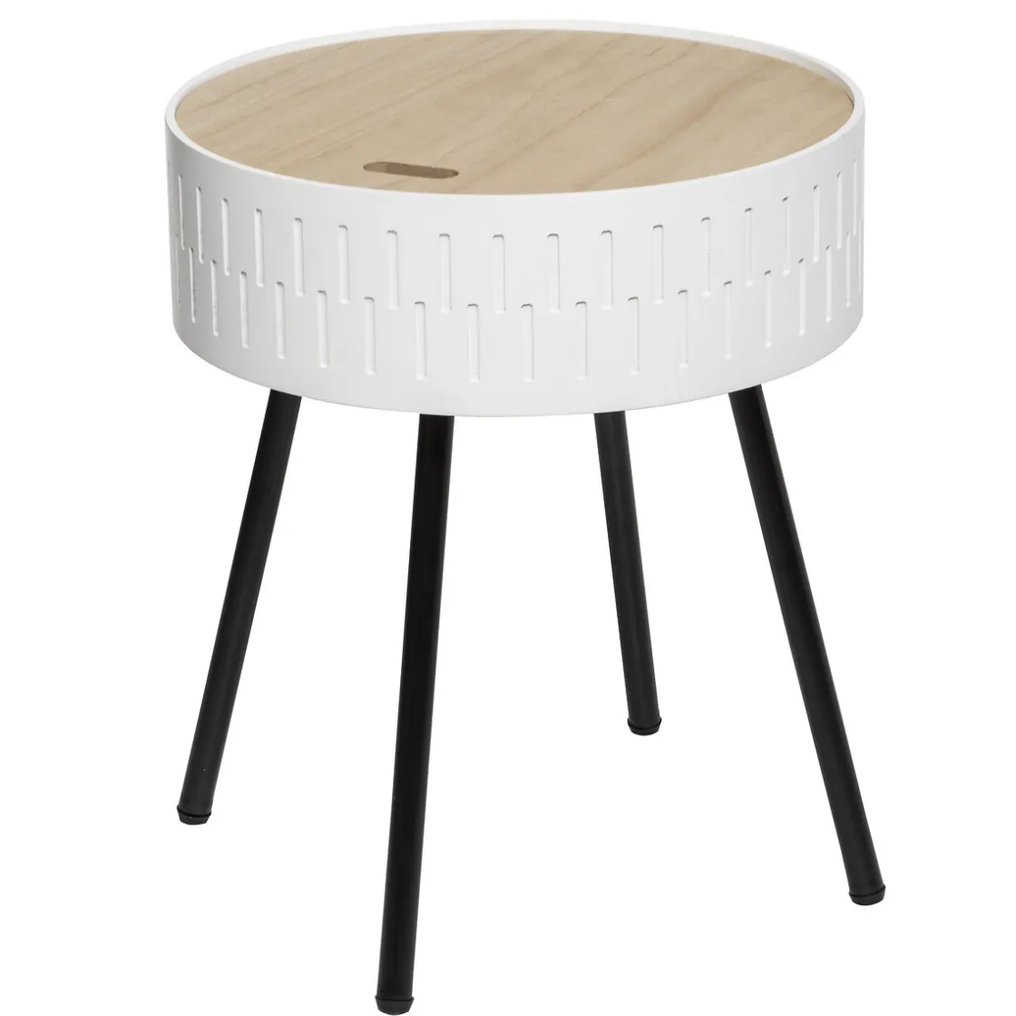 atmosphera Mesas Bajas Y Auxiliares|Estilo Contemporaneo>Mesa Auxiliar Almacenaje Mdf 38.5x45.5
