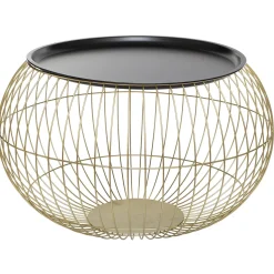 atmosphera Mesas Bajas Y Auxiliares|Estilo Contemporaneo>Mesa Auxiliar Alya Metal Tam1/2 49x35Cm