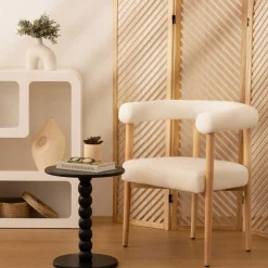 atmosphera Mesas Bajas Y Auxiliares|Estilo Contemporaneo>Mesa Auxiliar Chamlo Mdf Negro