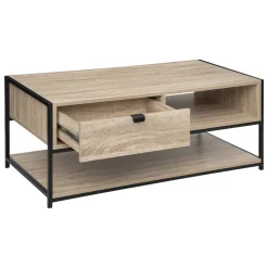 Mesas Bajas Y Auxiliares|Estilo Industrial>Mesa De Centro Aliaj Beige