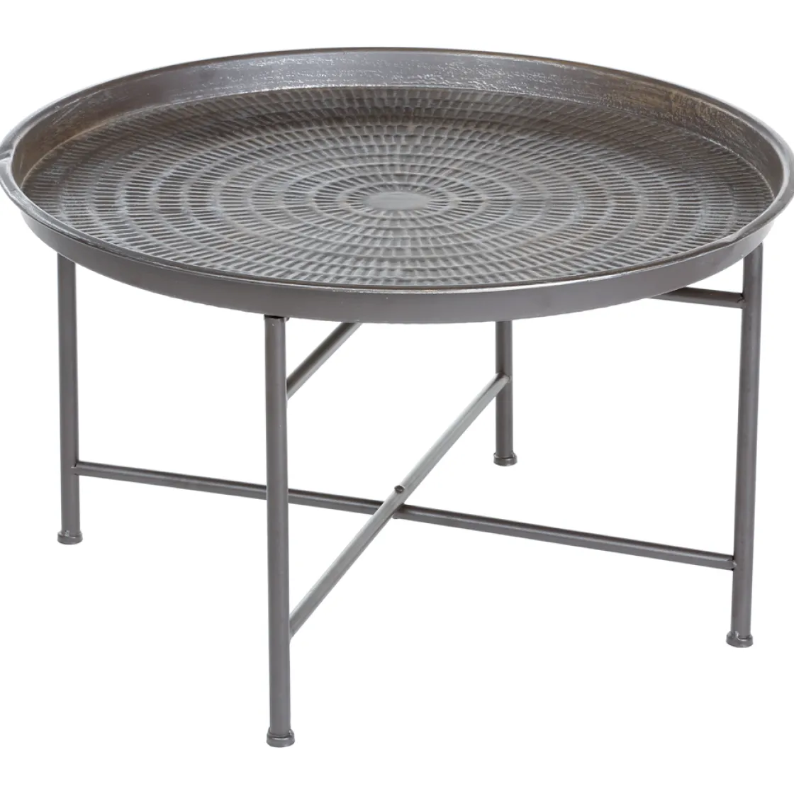 atmosphera Mesas Bajas Y Auxiliares>Mesa De Centro De Metal 65x65x39.5Cm