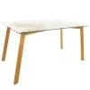 atmosphera Mesas Para Comer|Estilo Contemporaneo>Mesa De Comedor Taho Tapa De Vidrio