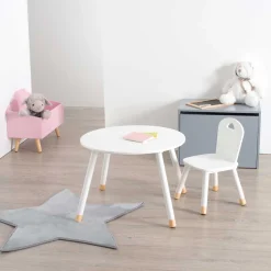 atmosphera4kids Montessori>Mesa Douceur Blanca Mdf 60Cm