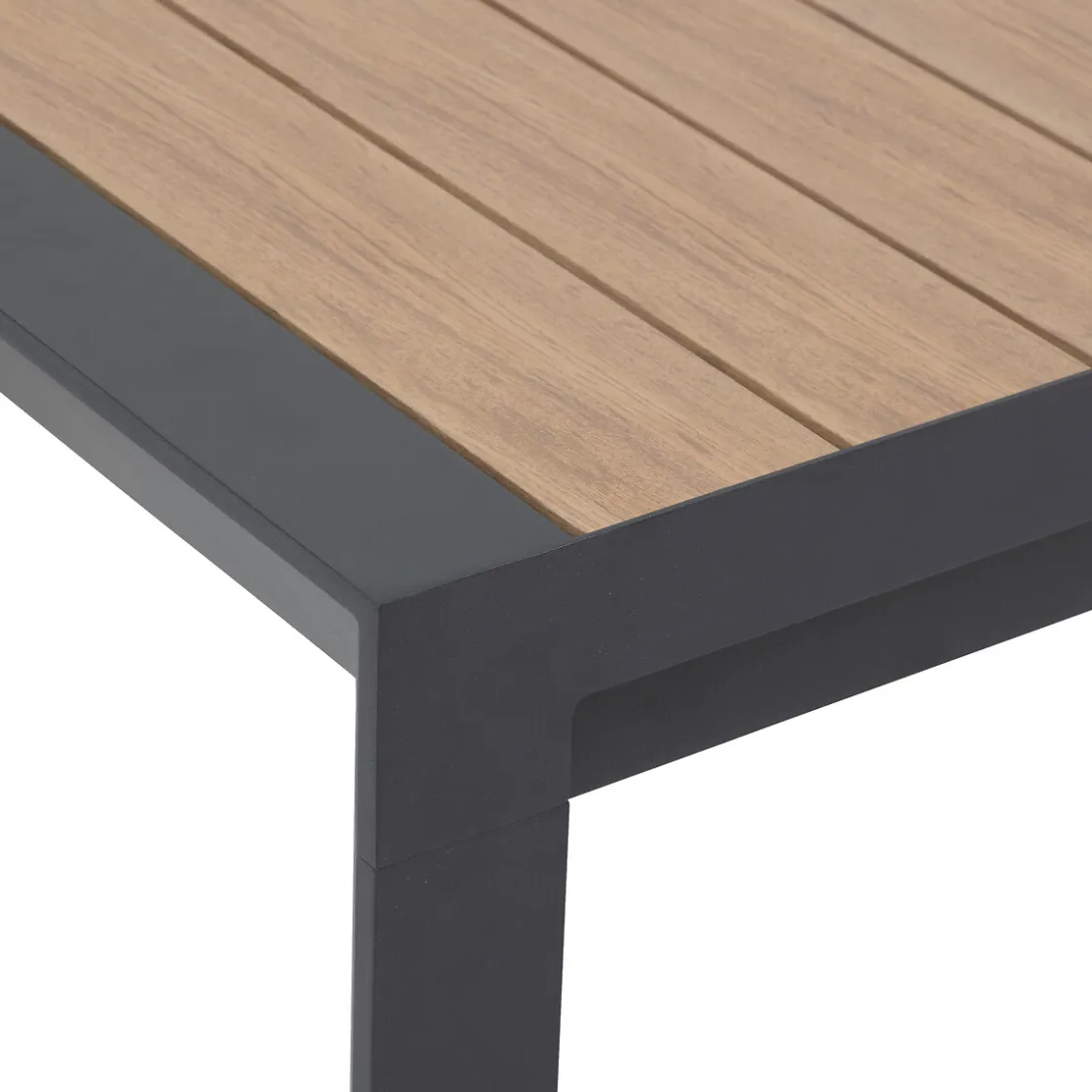 hespéride Mesas De Jardín>Mesa extensible automática ÉVASION honey/graphite