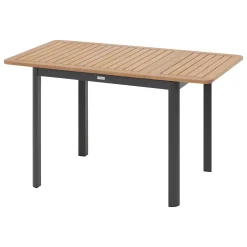 hespéride Mesas De Jardín>Mesa extensible FOLYA de aluminio y madera