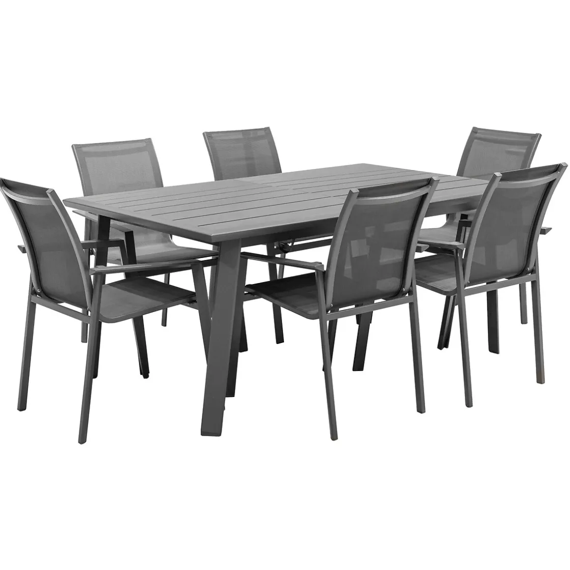 hespéride Mesas De Jardín>Mesa extensible PAVANE gris graphite 170-264cm