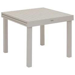 hespéride Mesas De Jardín>Mesa extensible PIAZZA argile 90-180cm