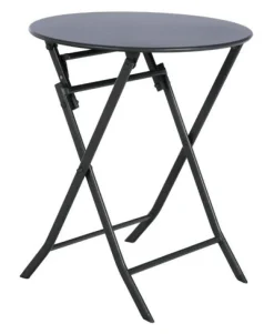 hespéride Mesas De Jardín>Mesa plegable GREENSBORO redonda gris
