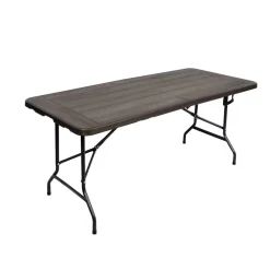 Mesas De Jardín>Mesa plegable gris