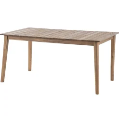 hespéride Mesas De Jardín>Mesa TIWI marrón de madera acacia 6 personas