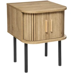 atmosphera Mesas Bajas Y Auxiliares|Estilo Contemporaneo>Mesita De Noche Beige Colva