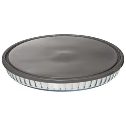 5five Platos Para Tartas, Tartas Y Bombones>Molde P/Tartas De Vidrio C/Tapa 30Cm