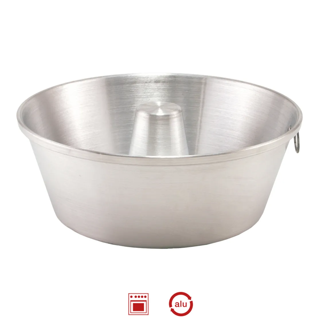 Moldes Y Otros Utensilios De Cocina>Molde Savarin De Aluminio Nº26