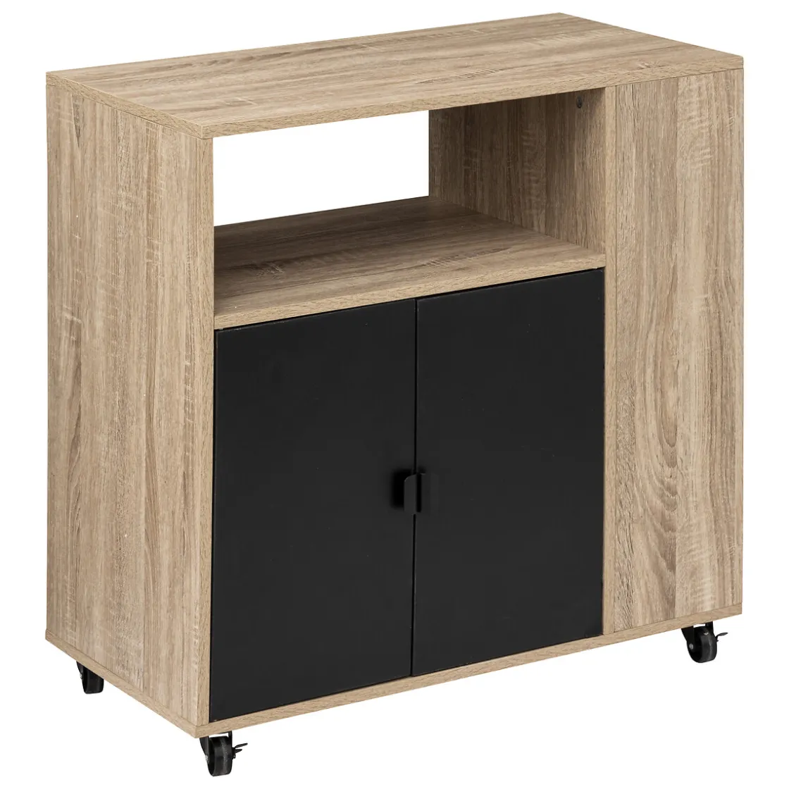 5five Muebles Y Carros De Apoyo>Mueble Auxiliar De 2 Puertas 76x40x80Cm