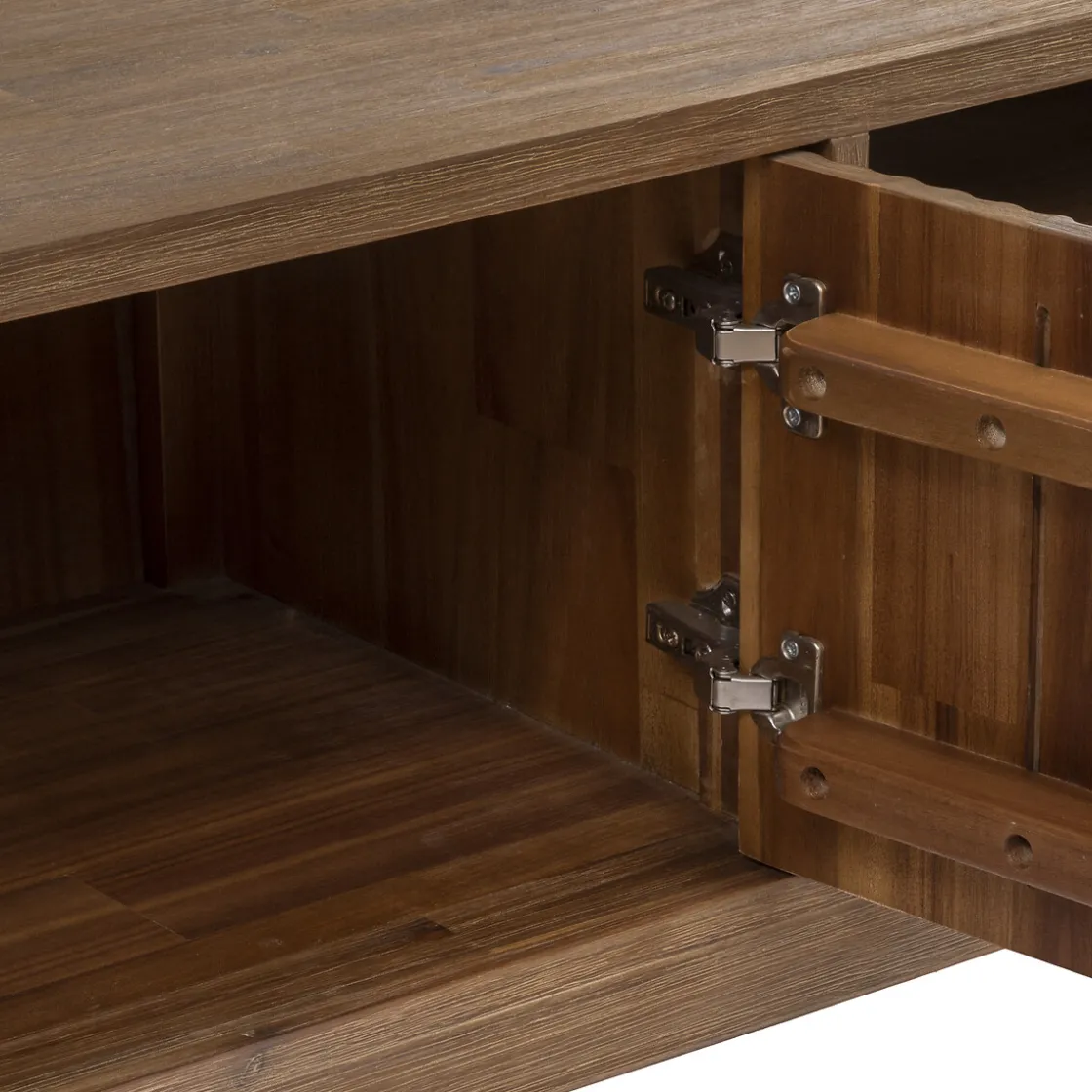 atmosphera Muebles Y Carros De Apoyo|Estilo Rústico>Mueble de tv SABOR marrón de madera acacia