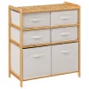 5five Muebles Con Lavabo Y Auxiliares>Mueble Para Baño Con 6 Cajones