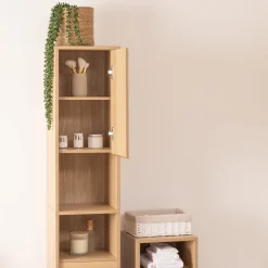 5five Muebles Con Lavabo Y Auxiliares>Mueble wc ABANA beige 170x30cm