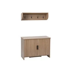 hôma Armarios, Estantes Y Estanterías.>Mueble y estante marrón de mdf