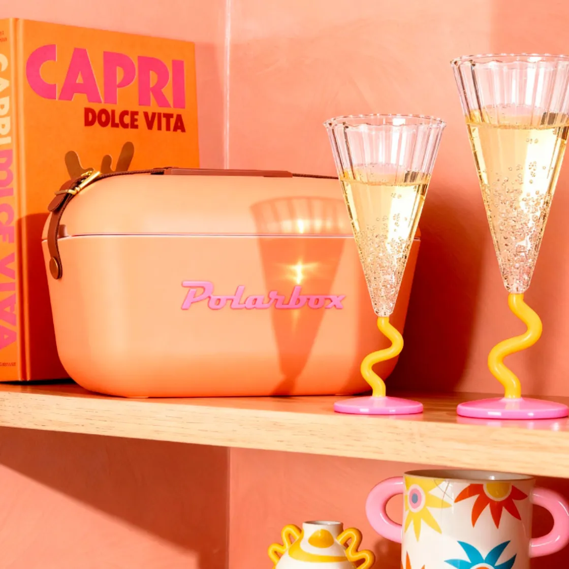 Complementos>Nevera Térmica POLARBOX naranja sorbet 12L