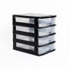Accesorios De Almacenamiento>Organizador C/4 Cajones A4 Bajo Plástico