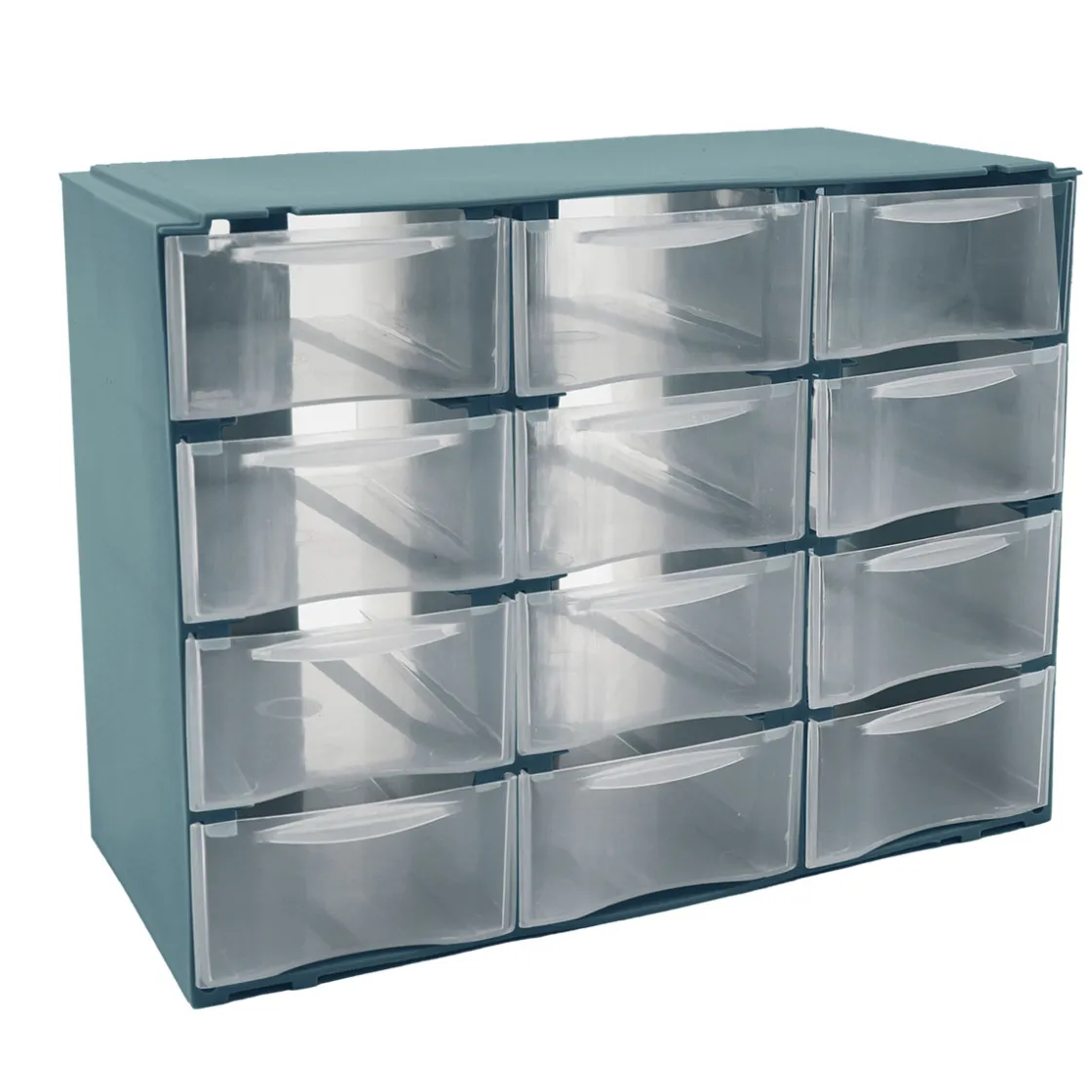 Accesorios De Almacenamiento>Organizador C/12 Cajones Azul