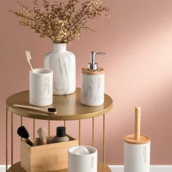 5five Accesorios De Lavabo>Organizador De Bambú 18x9x9.5Cm