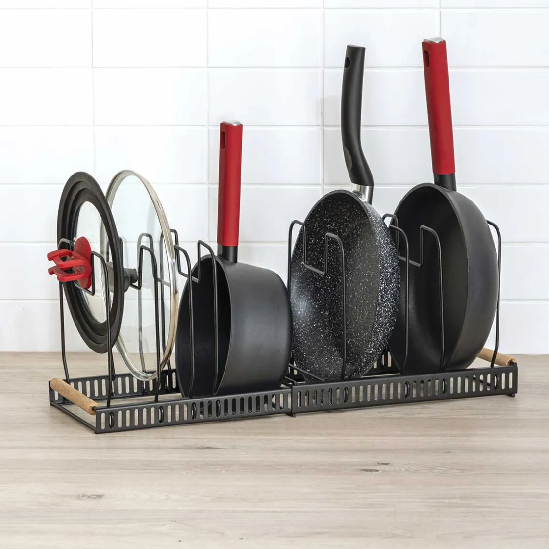 5five Encimera Y Lavavajillas>Organizador extensible para sartenes y ollas