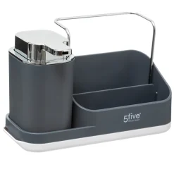 5five Encimera Y Lavavajillas>Organizador Gris P/Encimera 21.4x10x15Cm