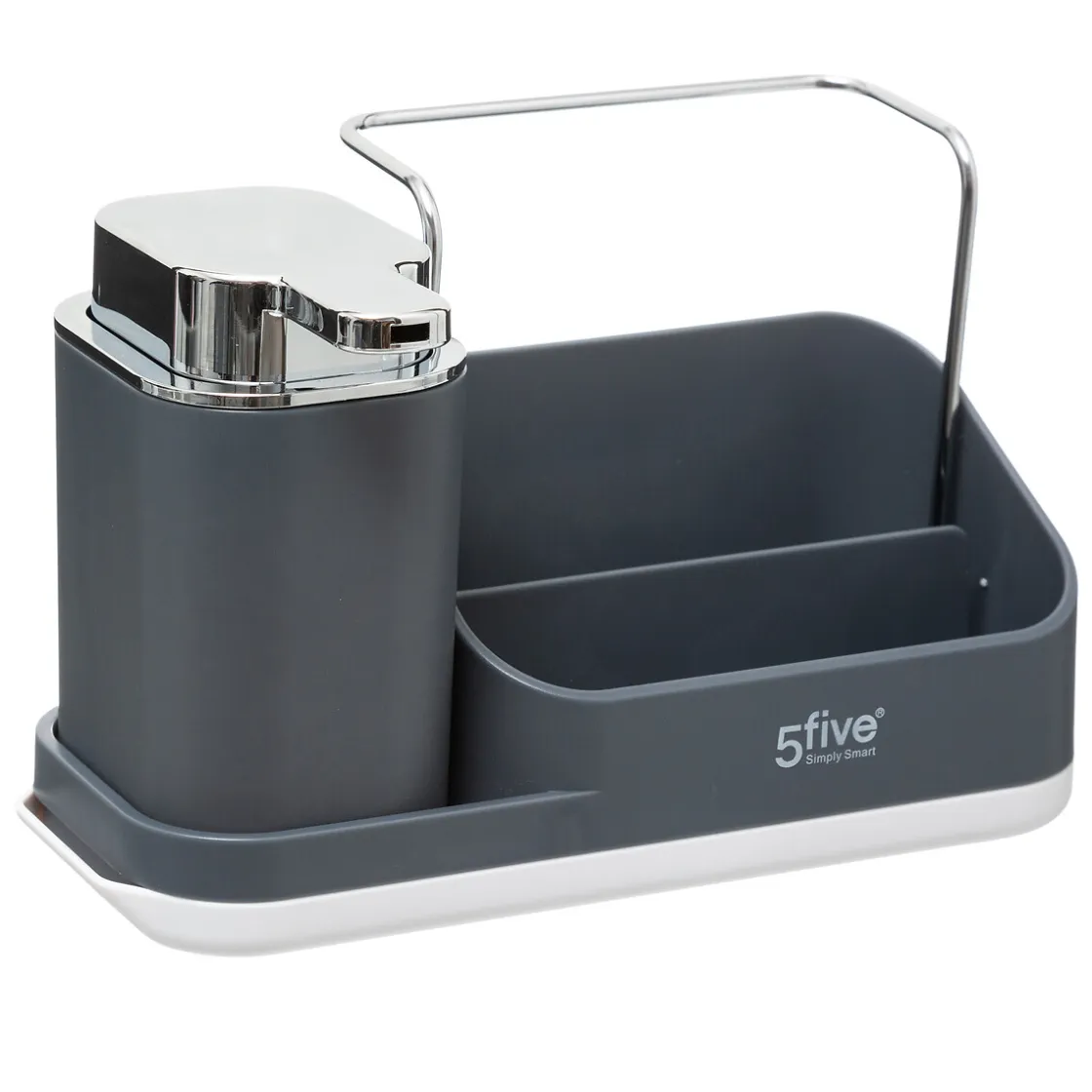 5five Encimera Y Lavavajillas>Organizador Gris P/Encimera 21.4x10x15Cm
