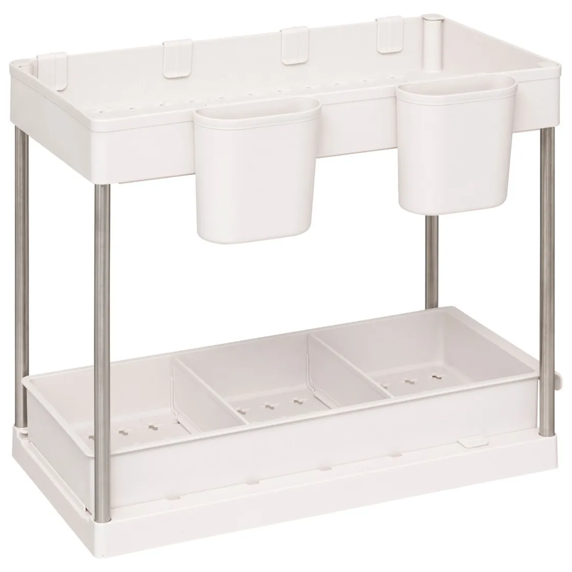 5five Encimera Y Lavavajillas>Organizador para armario beige con 2 niveles 34cm
