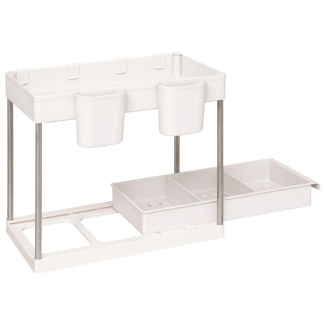 5five Encimera Y Lavavajillas>Organizador para armario beige con 2 niveles 34cm