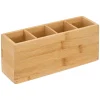 5five Accesorios De Lavabo>Organizador P/Baño De Bambú 22x7x9.8Cm