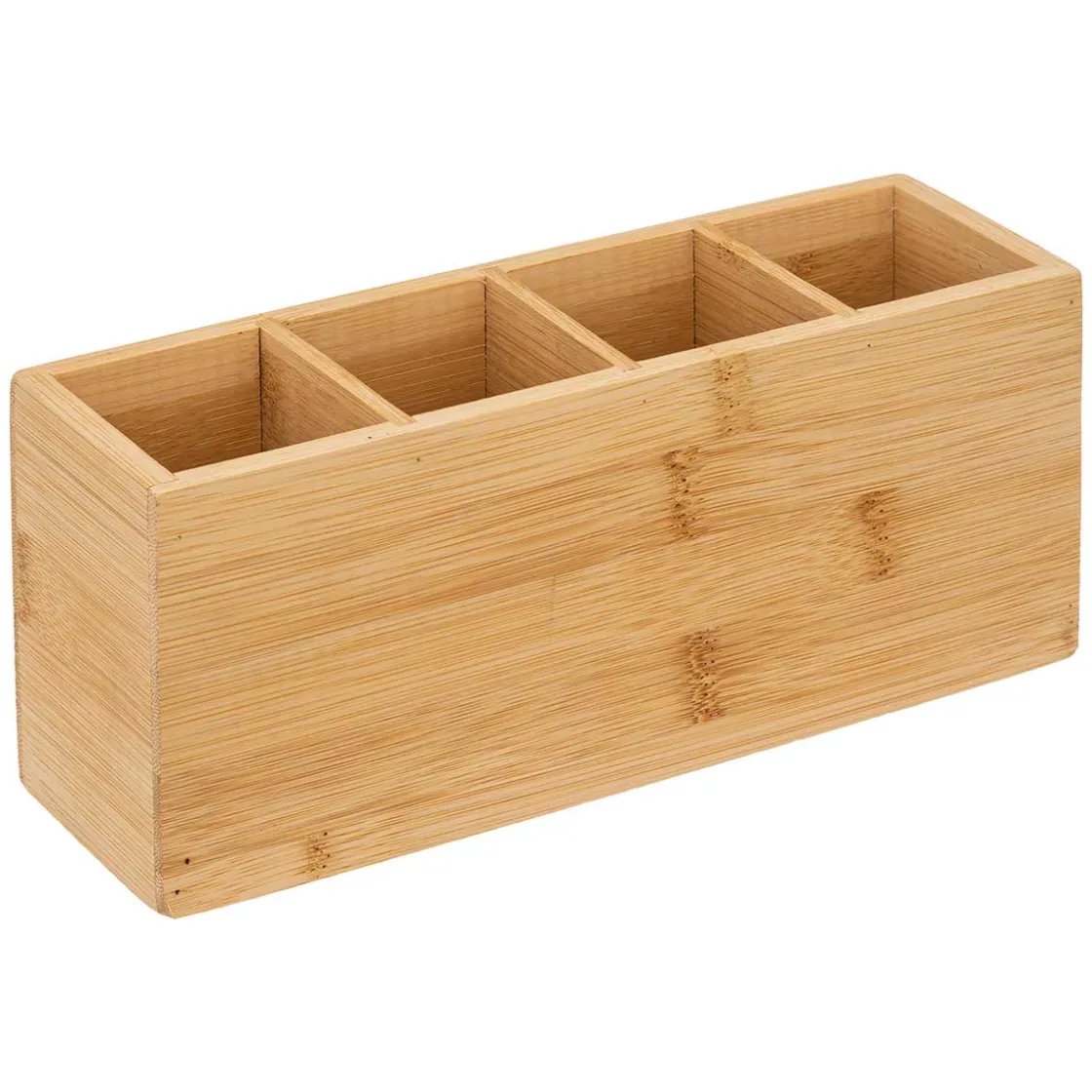 5five Accesorios De Lavabo>Organizador P/Baño De Bambú 22x7x9.8Cm