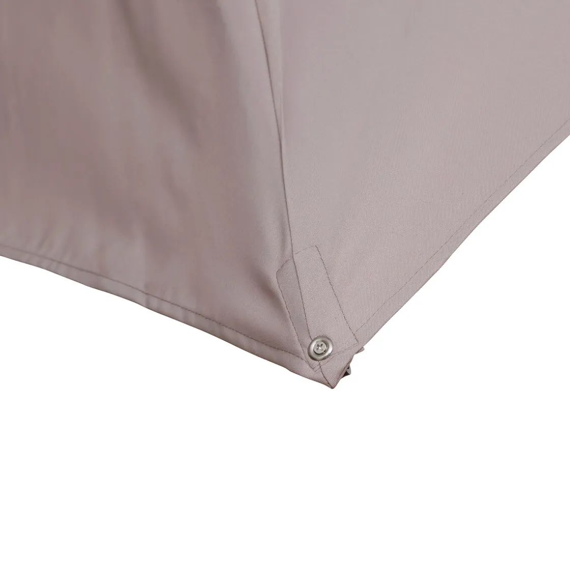 hespéride Parasol Y Bases>Parasol EQUADOR gris pardo adonizado 3x4m