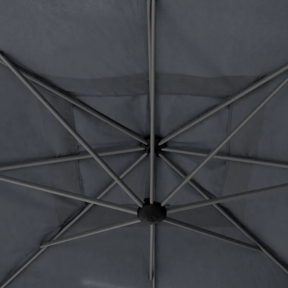 hespéride Parasol Y Bases>Parasol MANOA ardósia 2.5x2.5m