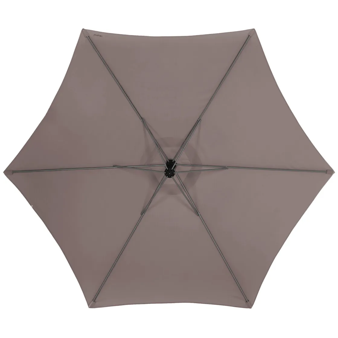hespéride Parasol Y Bases>Parasol MANOA excéntrico gris pardo 3m