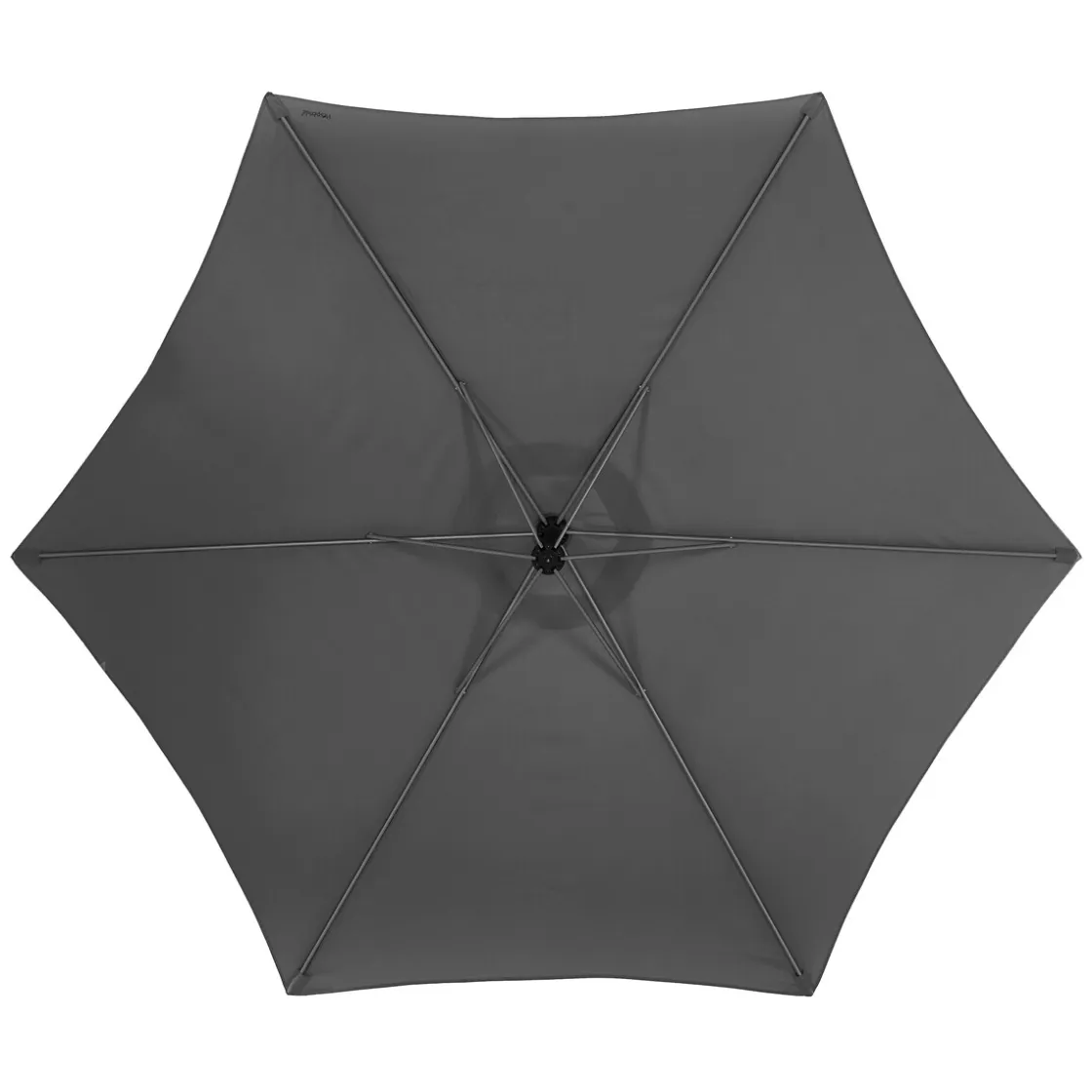 hespéride Parasol Y Bases>Parasol MANOA excéntrico gris ardósia 3m