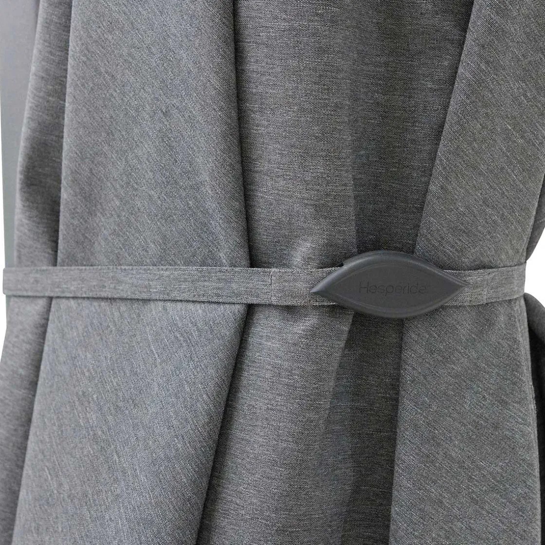 hespéride Parasol Y Bases>Parasol MELHIA gris antracita 3x3m