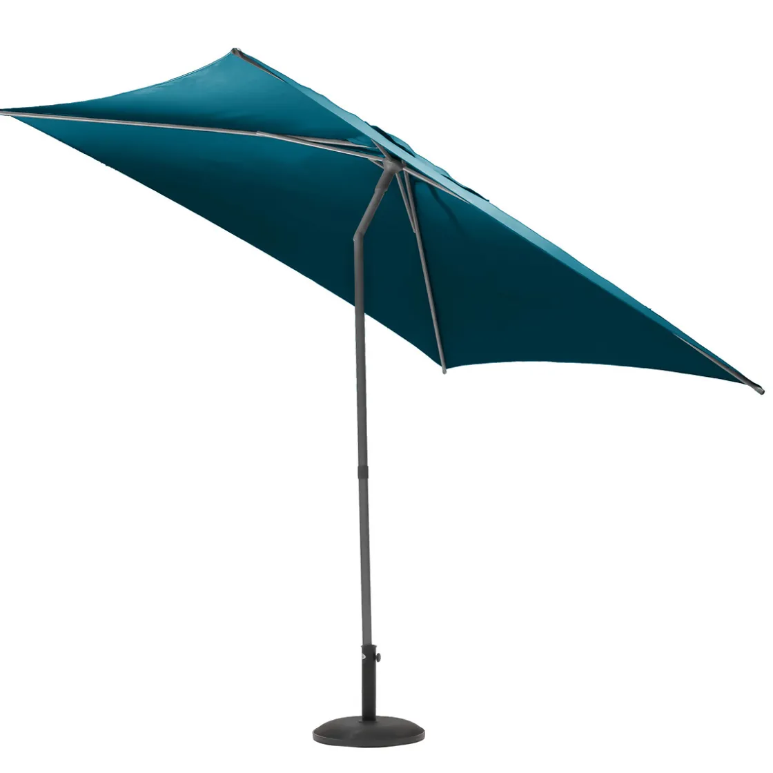 hespéride Parasol Y Bases>Parasol SOYA azul canard 2.5x2.5m