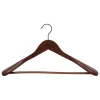 5five Perchas Y Travesaños>Percha Vintage De Madera Para Sacos