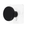 Toalleros>Perchero Baño Negro De Madera 4.5cm