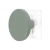 Toalleros>Perchero Baño Verde Caqui Madera 6.5cm