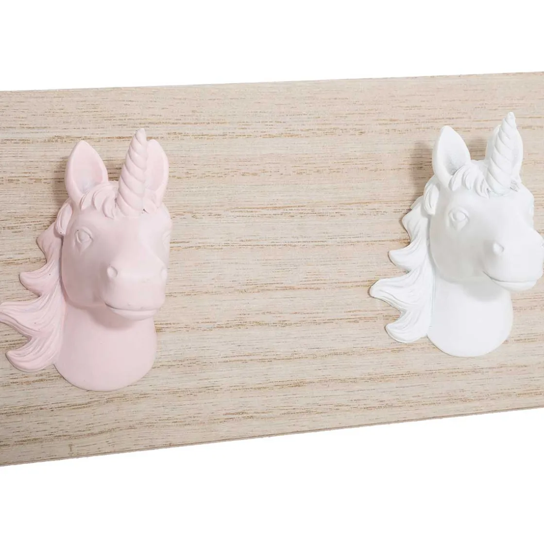 atmosphera4kids Almacenamiento>Perchero Con Ganchos Unicornio 55x10Cm