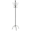 atmosphera Perchas Y Travesaños>Perchero REMO negro de metal 170cm